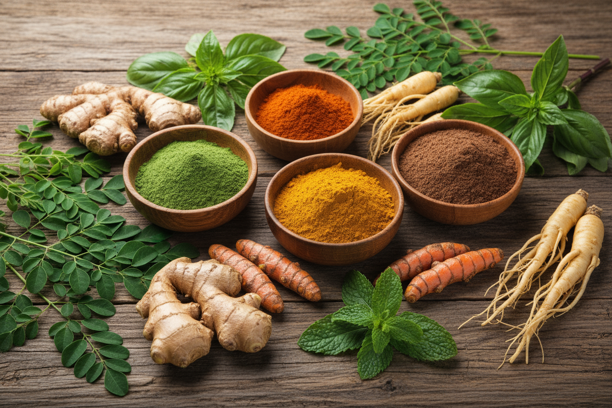 OUR GROUND HERBS (POWDERS)